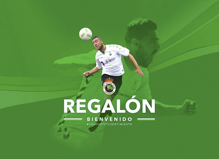 El Racing ficha a Regalón con el ascenso como objetivo