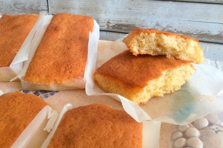 Sobaos pasiegos típicos de Cantabria
