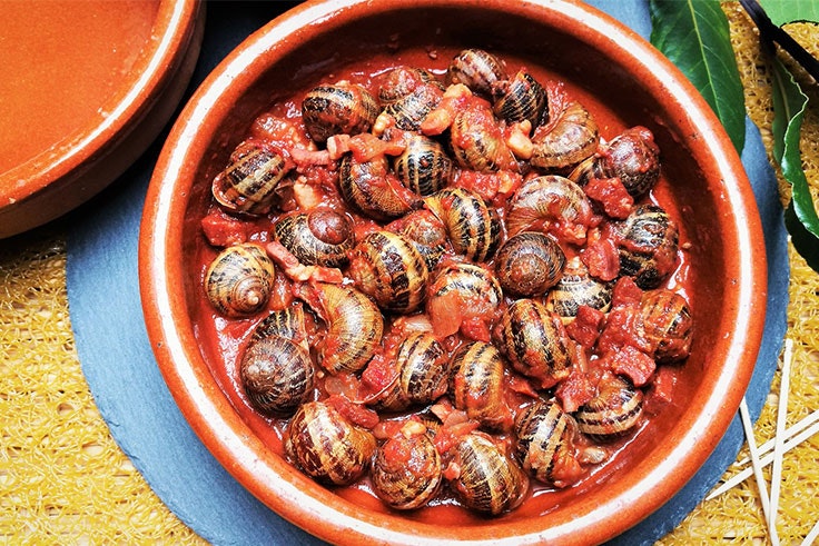 caracoles a la montañesa