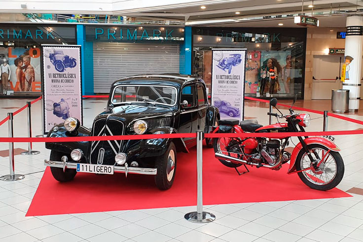 Exposición de la VI Retroclásica en Valle Real