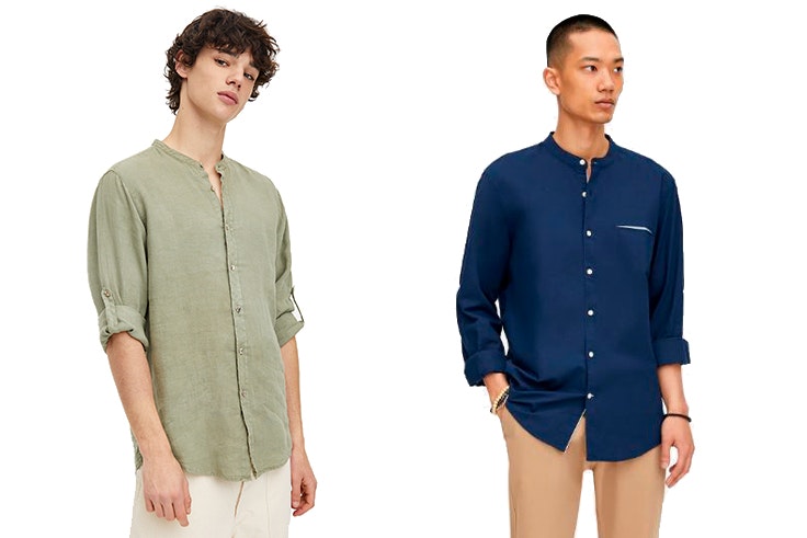 Camisas-hombre-Pull&Bear-mao