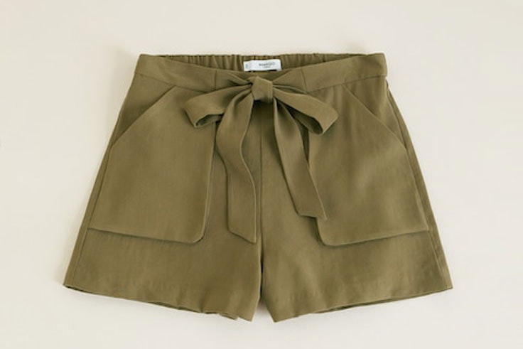 pantalon-corto-verde-kaki-mango