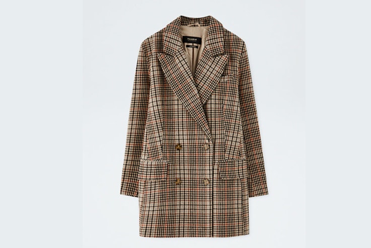 chaqueta-americana-blazer-estampado-de-cuadros-pull-and-bear