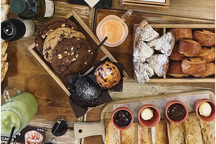 desayuno para dos en cafe y te 