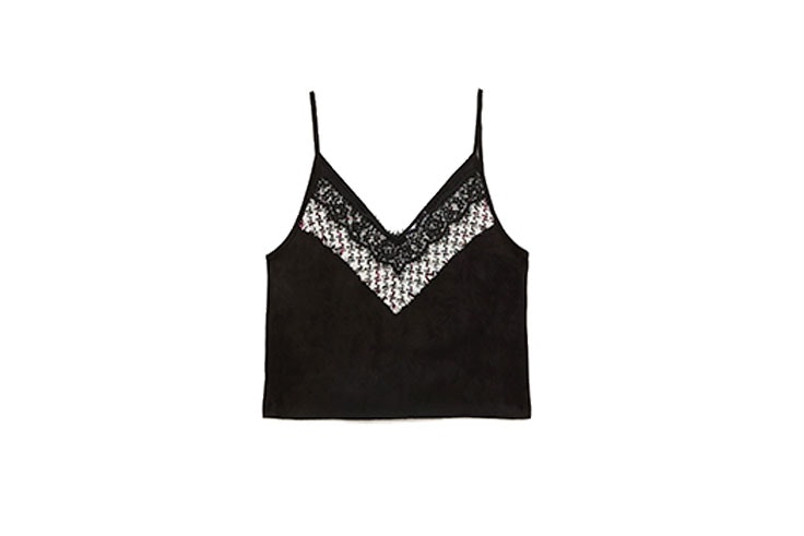 rebajas zara camisetas y blusas top lencero