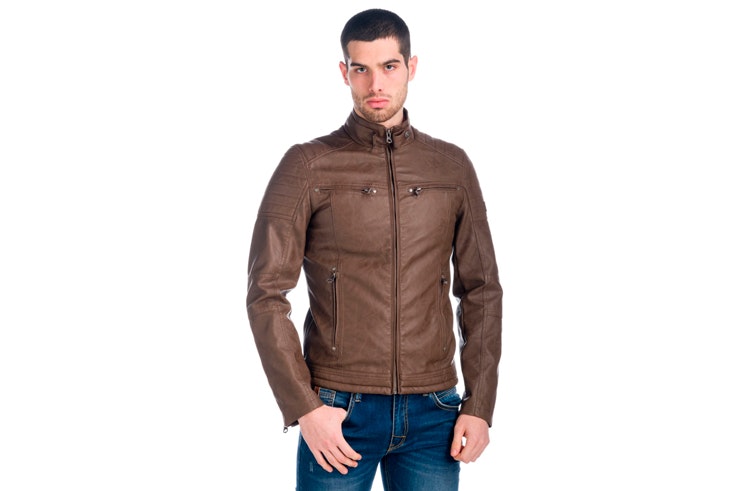 chaqueta-cazadora-polipiel-marron-koroshi
