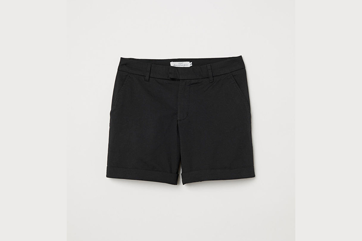 pantalon-corto-negro-hm