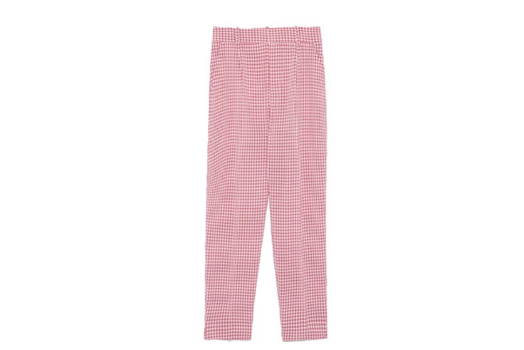 Traje-rosa-de-cuadros-vichy-de-Zara-pantalon