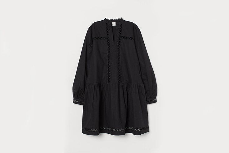 vestido negro hym