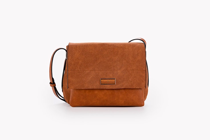 bolso camel bandolera paco martinez
