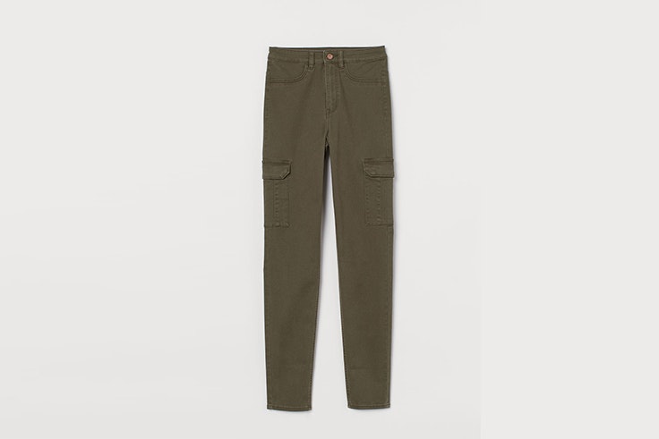 pantalon cargo verde hym esenciales de otoño