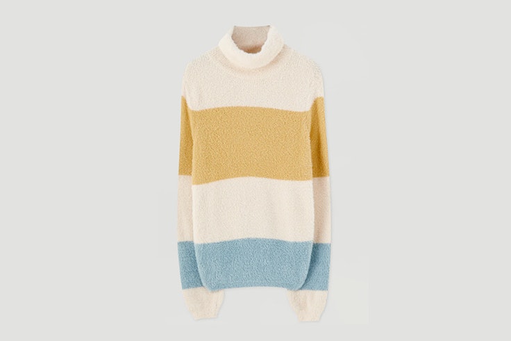 jersey de colores rayas pull and bear