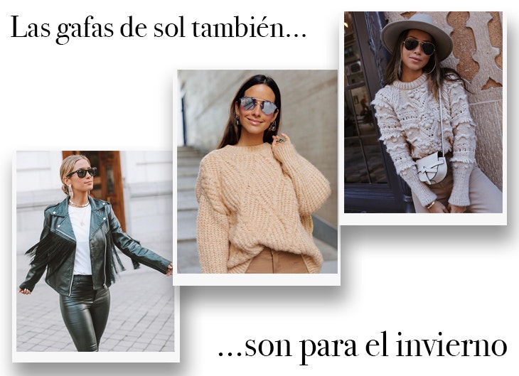 Las gafas de sol también son para el invierno