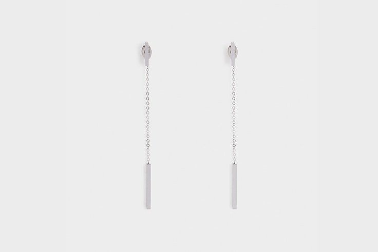pendientes largos de acero de parfois Anna Ponsa López