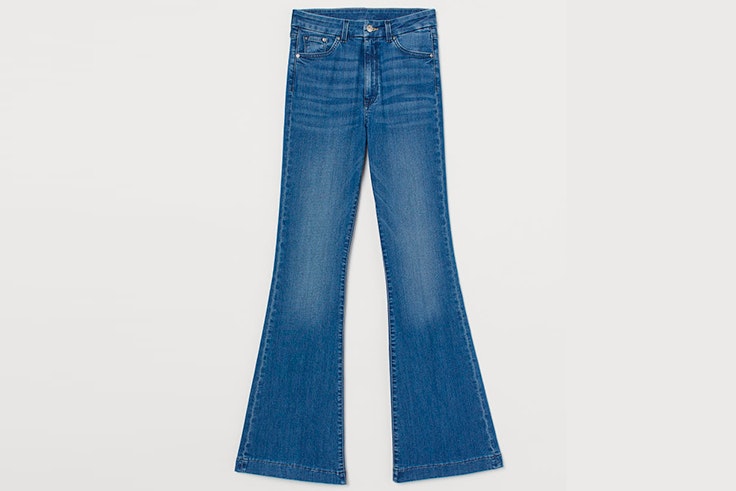 pantalones vaqueros campana hym