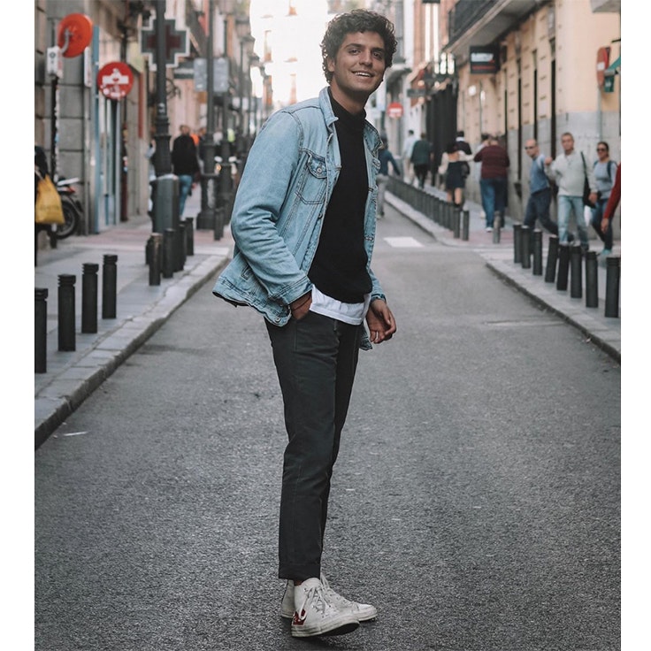 tomás páramo estilo chaqueta vaquera