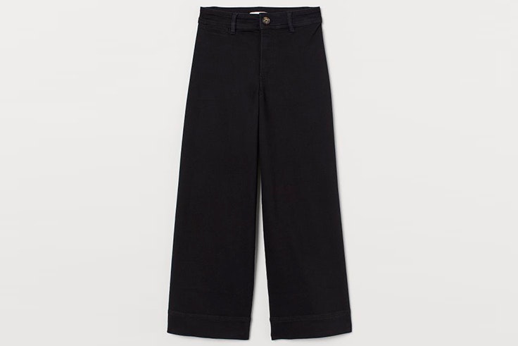 Pantalón de sarga en color negro de H&M