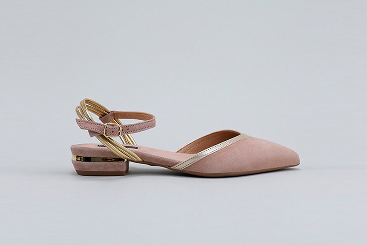 Zapatos planos en colores pastel de Krack