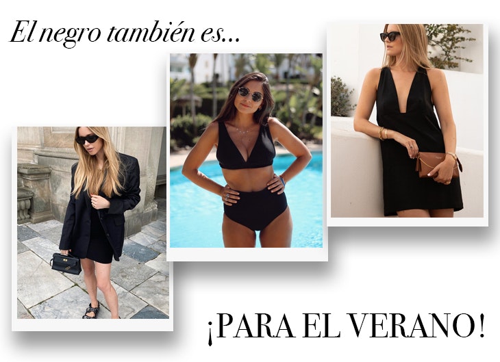El negro también es para el verano. ¡Tenemos la prueba!