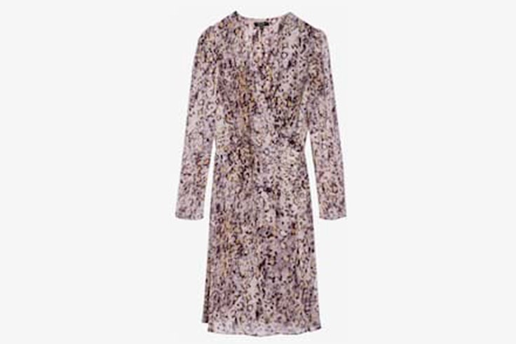Vestido estampado de Massimo Dutti