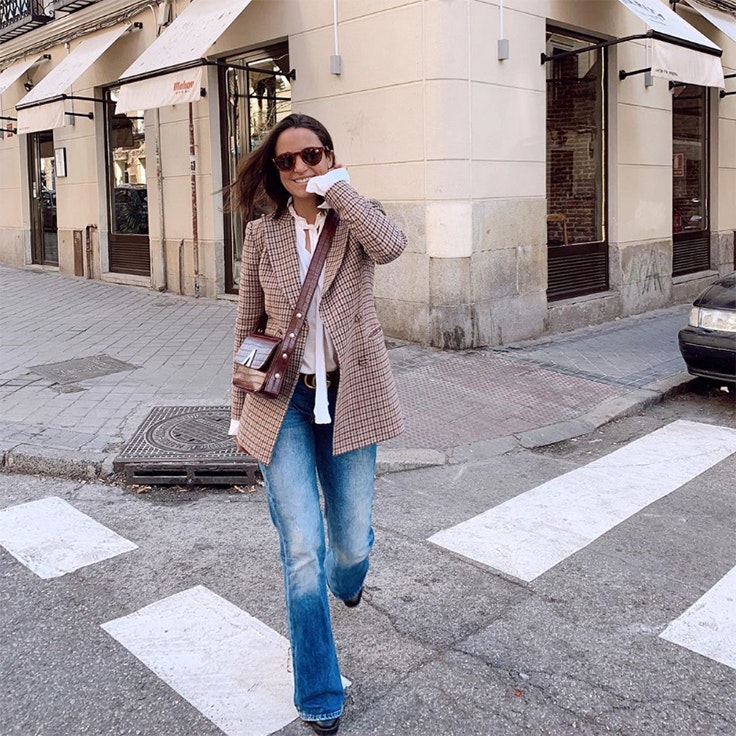 maria pombo bolso bandolera marrón accesorios de otoño