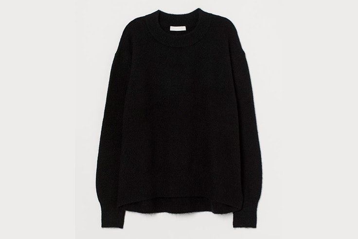 Jersey negro básico de H&M