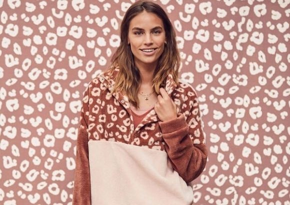 Sudadera Polar Animal Print comfy Women Secret