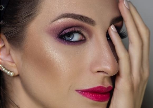 Look de maquillaje para tu cena de Nochebuena