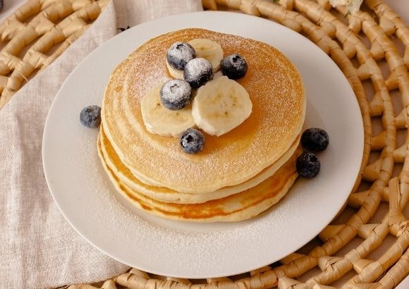 tortitas plátano avena
