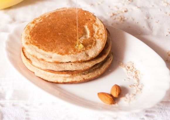 tortitas plátano avena