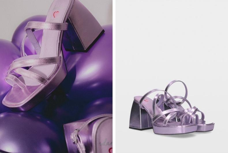 zapatos de fiesta mujer morado