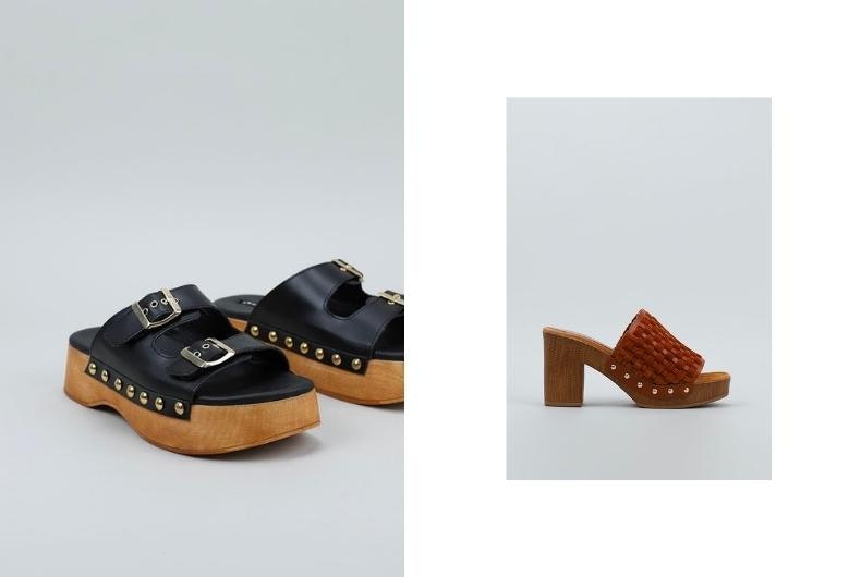 sandalias zuecos
