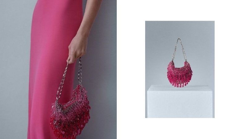 Bolso de Mango fucsia