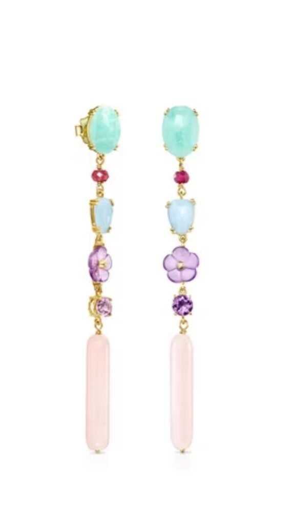Pendientes de flor Tous