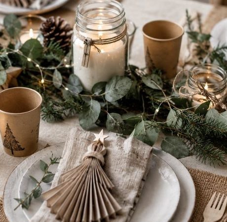 Ideas low cost para decorar tu mesa en Navidad y sorprender