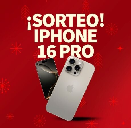 ¡Participa y gana el iPhone 16 Pro en nuestro sorteo navideño!
